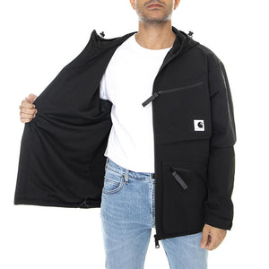 Hewitt - Giacca con Cappuccio Uomo Nera I030013-89XX  CARHARTT WIP 