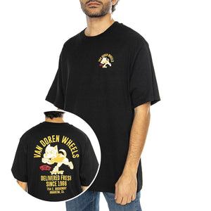 Bark GFX Loose SS Black - Maglietta Girocollo Uomo Nera VN000KW3BLK1  VANS 