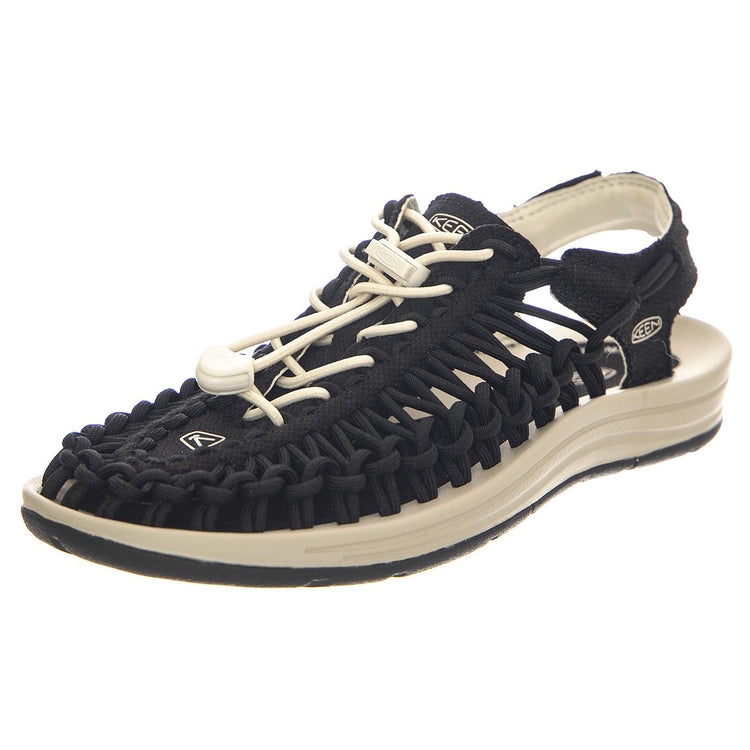 Uneek Canvas W-Black / Birch - Sandali Donna Neri 1028565  KEEN 