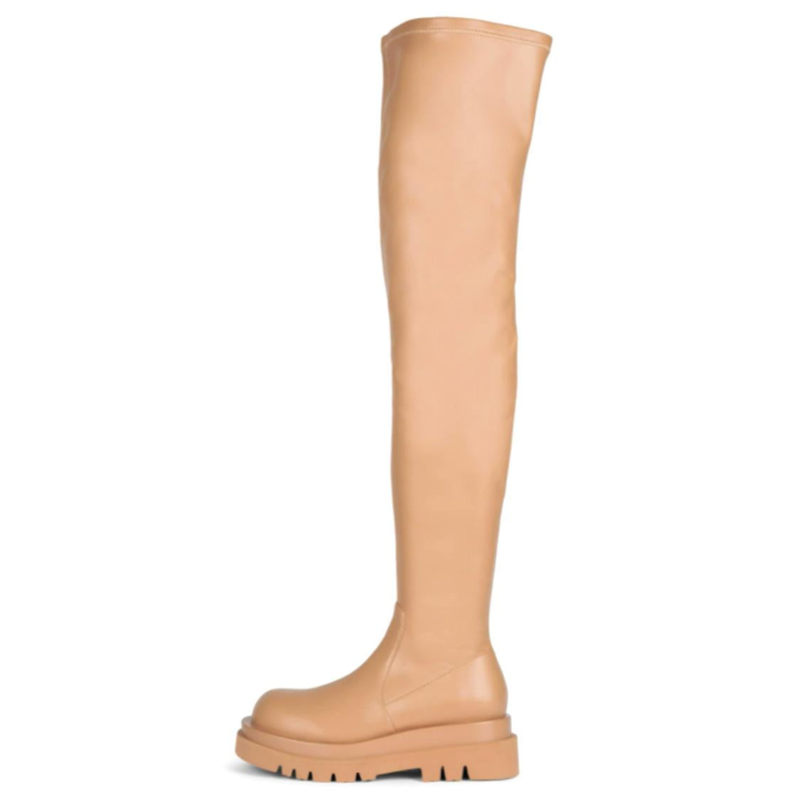 Tanked-Ok - Stivali Donna Beige / Natural JCSJCD0342009-NAT  JEFFREY CAMPBELL 
