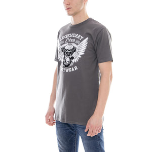 LEGENDARY T-SHIRT CHARCOAL MTS009-CHARCOAL  C1RCA 