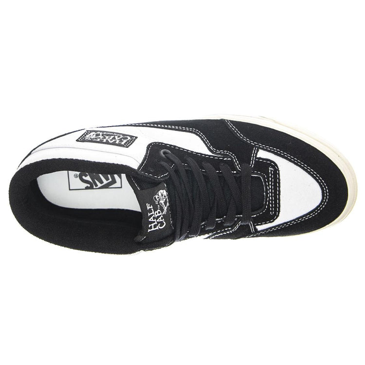 UA Half Cab 33 DX ANFC SUCV Black / White - Scarpe Stringate Mezzo Collo Uomo Bianche / Nere VN0A5KX6BA21  VANS 
