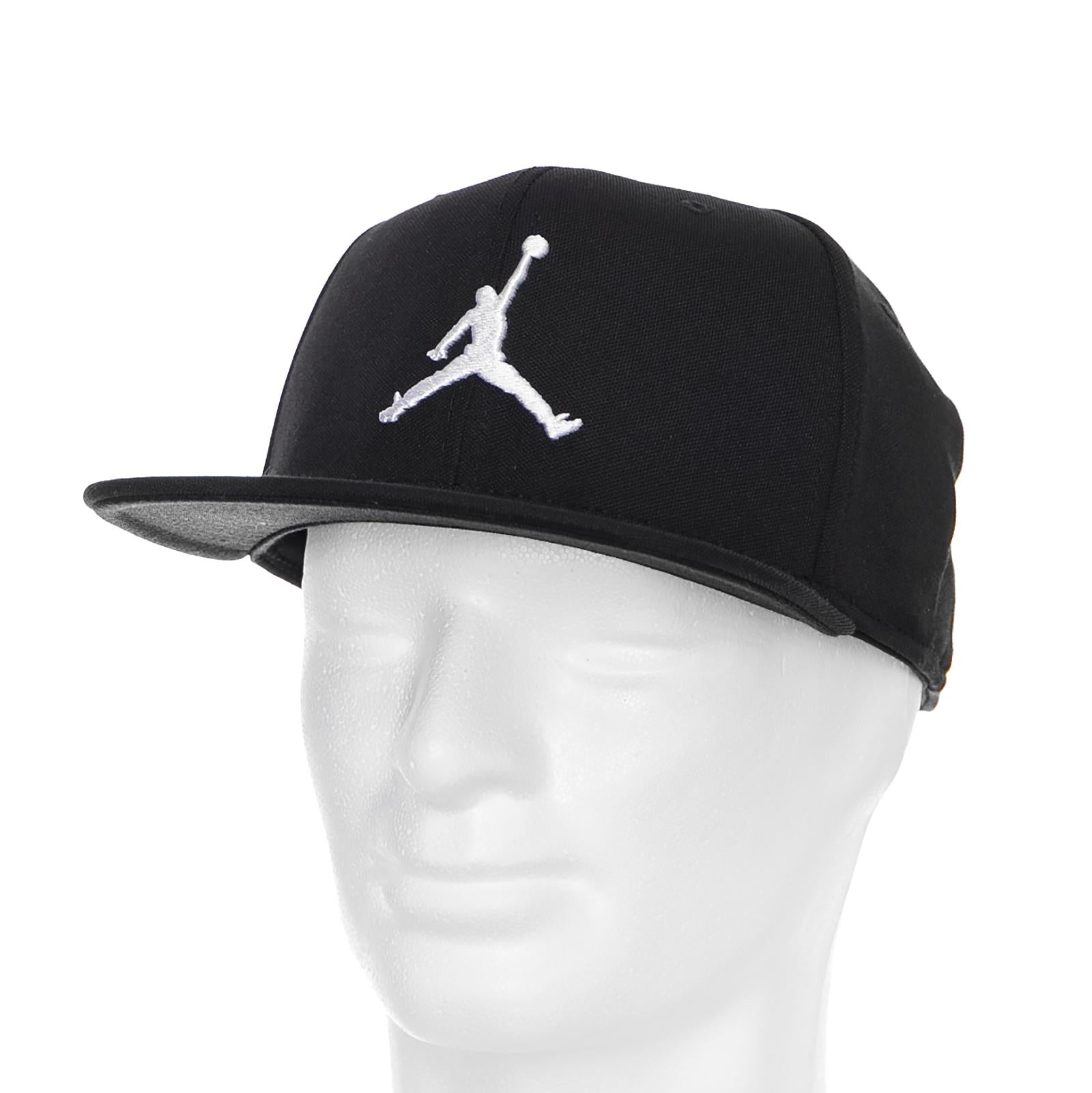 Jordan Jumpman Snapback Hat BLACK/WHITE 861452-013  NIKE 