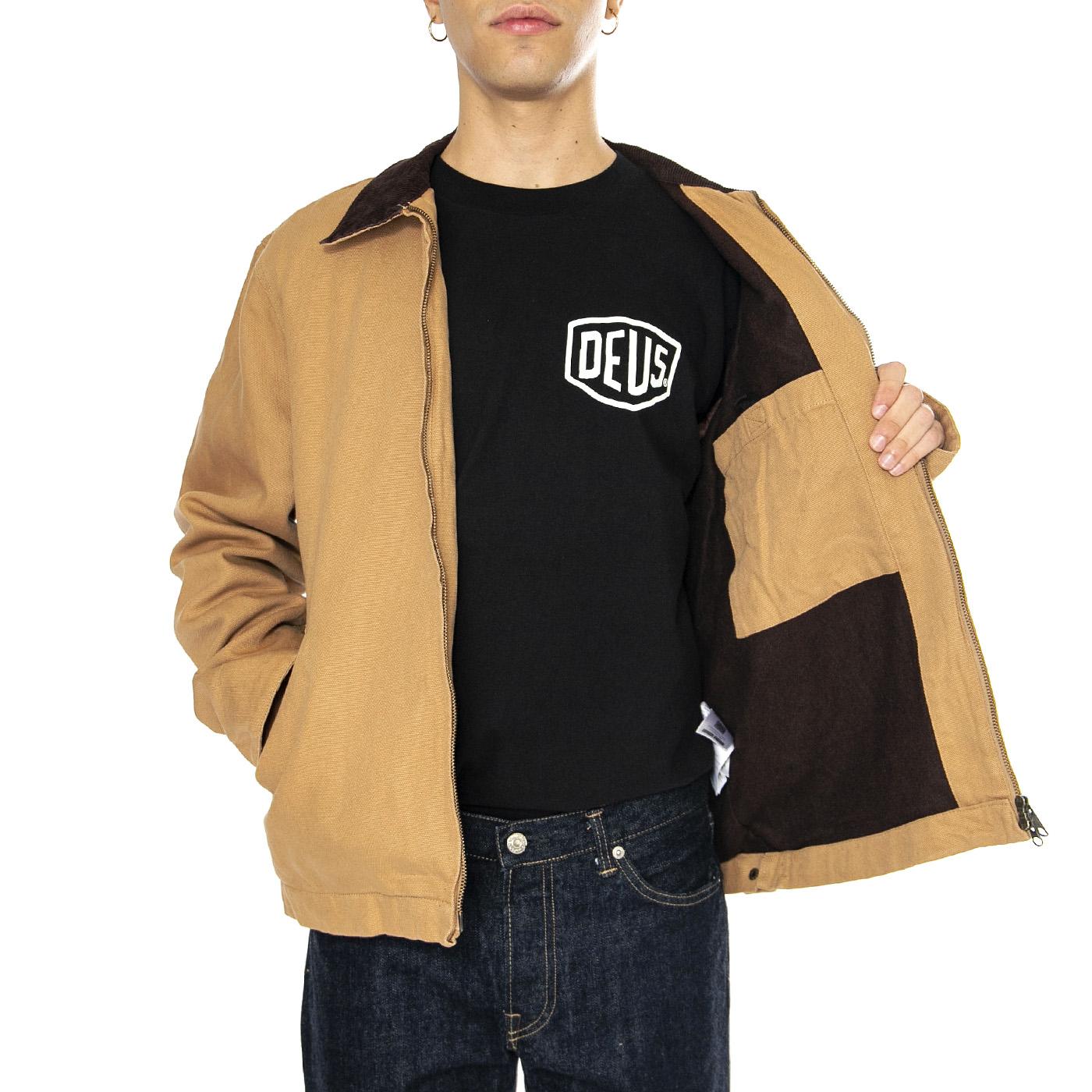 Address Workwear Jacket Dijon - Giacca Uomo Marrone DMF86343  DEUS EX MACHINA 