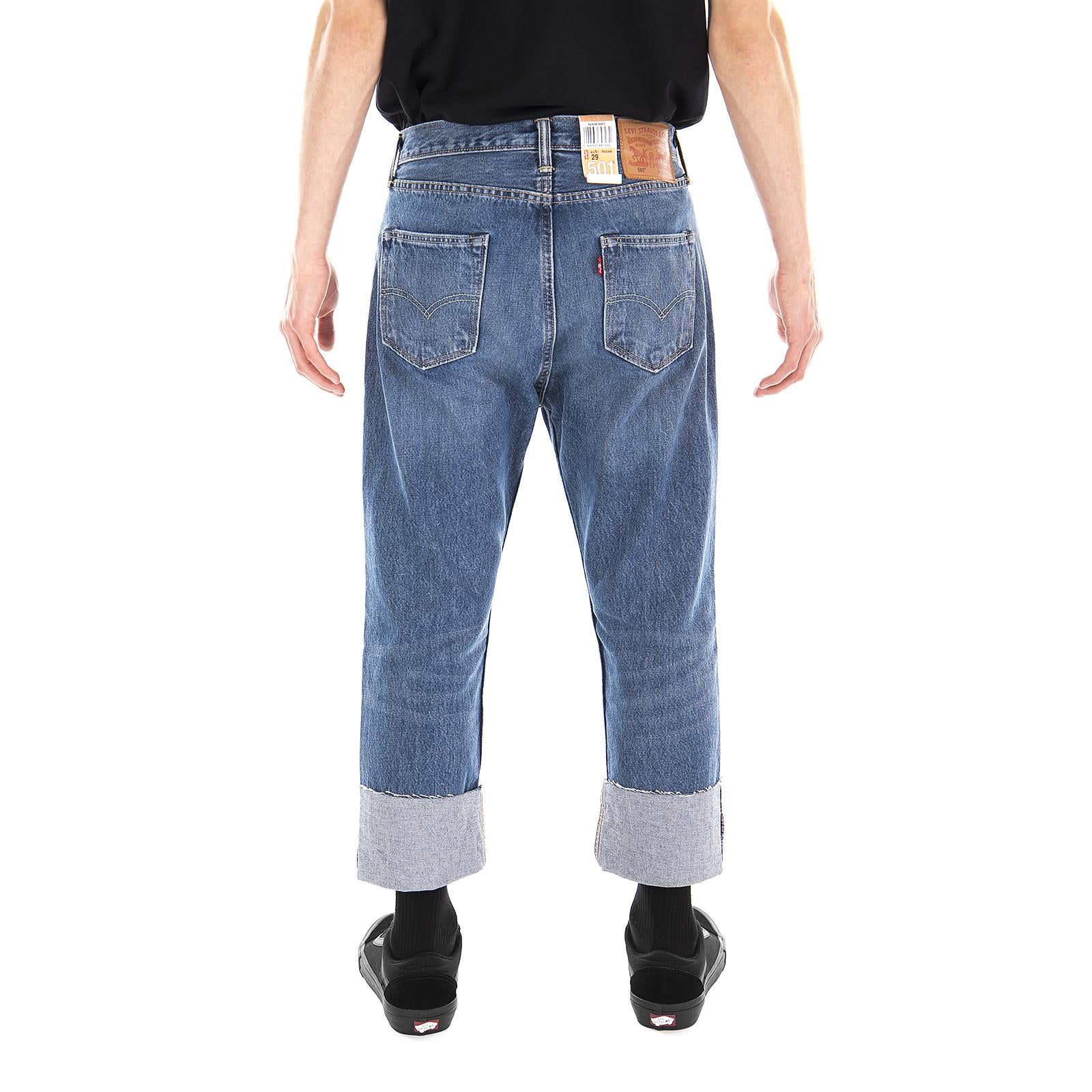 501 Original Custome Pleated Jeans Bunker Indigo 52436-0001  LEVIS 