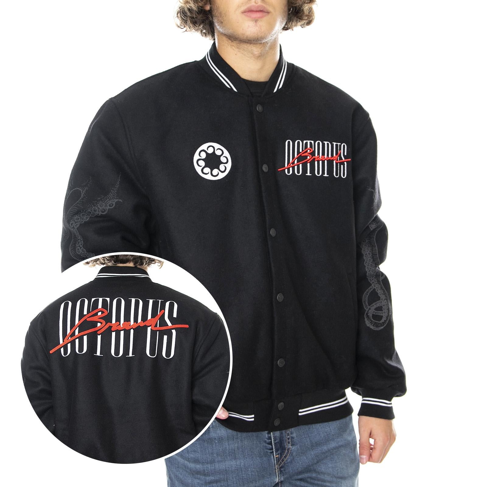  20WOJV08-BLACK  OCTOPUS 