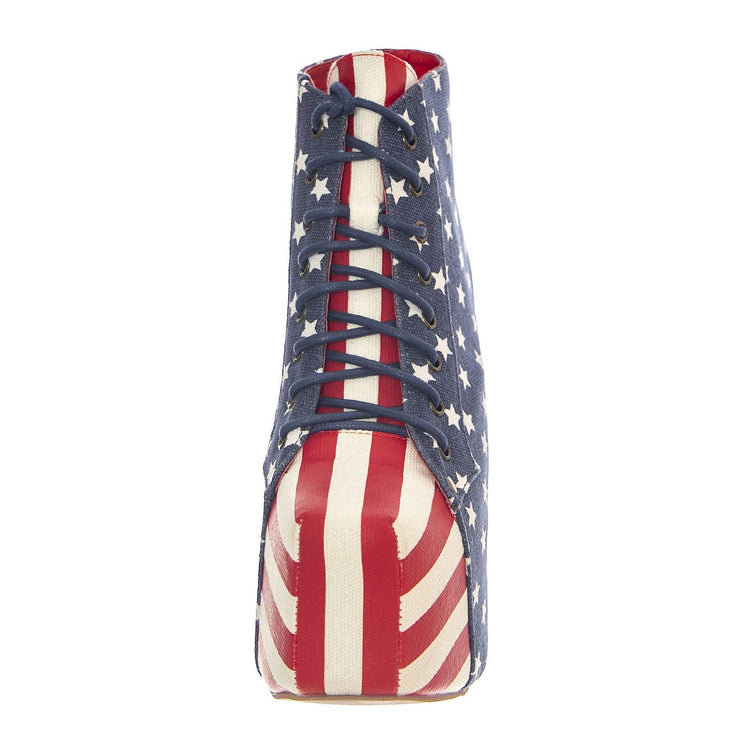 Lita Fab Stars Stripes - Stivaletti Donna Multicolore LITA-FAB-STARS  JEFFREY CAMPBELL 