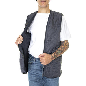 Polarquilt Waistcoat Zip Liner Navy - Giacca Smanicata Uomo Blu 222MMLI0002-NY91 . BARBOUR 