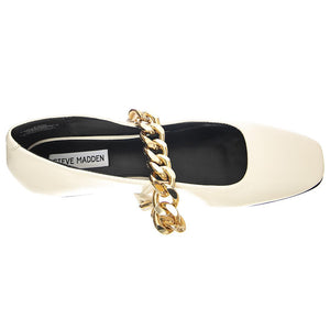 Queenie White Lea - Scarpe Profilo Basso Donna Bianche SMSQUEENIE-WHT . STEVE MADDEN 