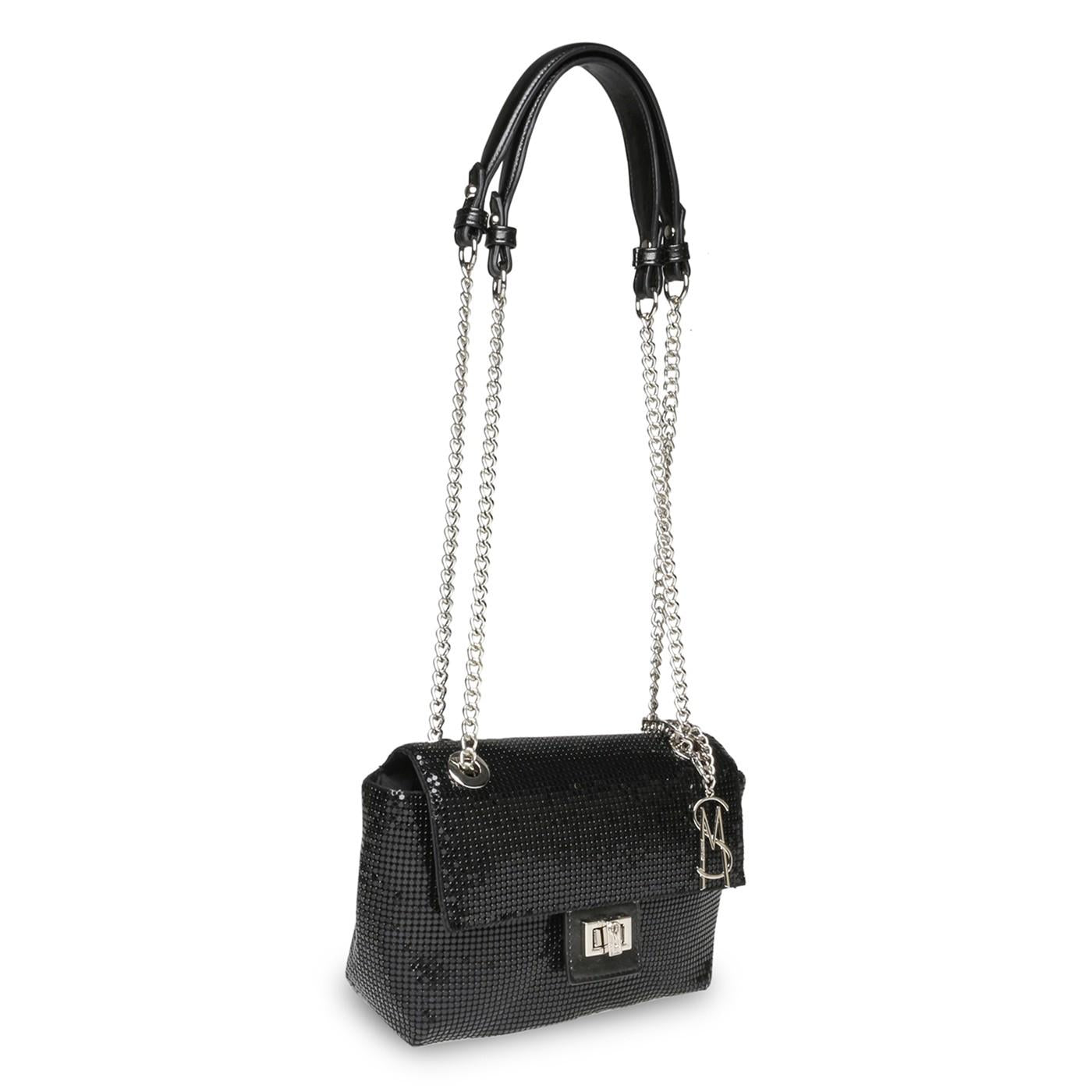 BEuropa Black - Borsa a Tracolla Nera SMABEUROPA-BLA  STEVE MADDEN 