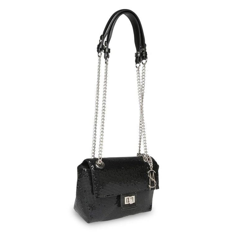 BEuropa Black - Borsa a Tracolla Nera SMABEUROPA-BLA  STEVE MADDEN 