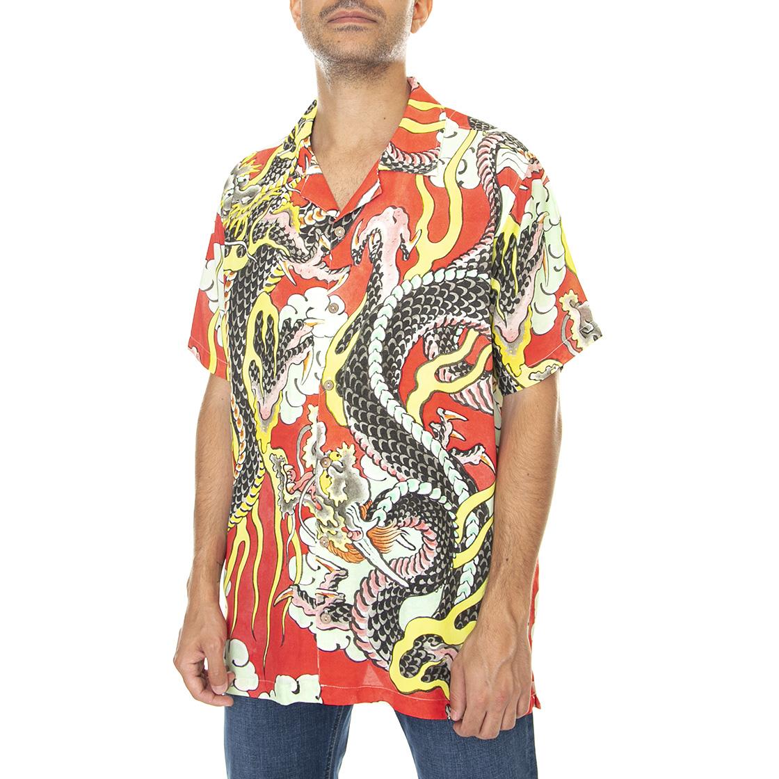 Dungeon - Camicia Maniche Corte Uomo Multicolore S SHT0042  DOOMSDAY 