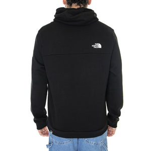 M Fine Alpine Hoodie Eu TNF Black / Purple Cactus Flower - Felpa con Cappuccio Uomo Nera NF0A3XY3UK71  THE NORTH FACE 
