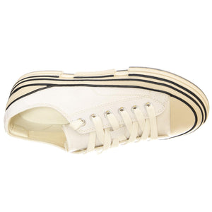 JC Play Endorphin-H Canvas White Shoes - Scarpe Donna Bianche PLSJCD-037-1-10-LWHT  JEFFREY CAMPBELL 