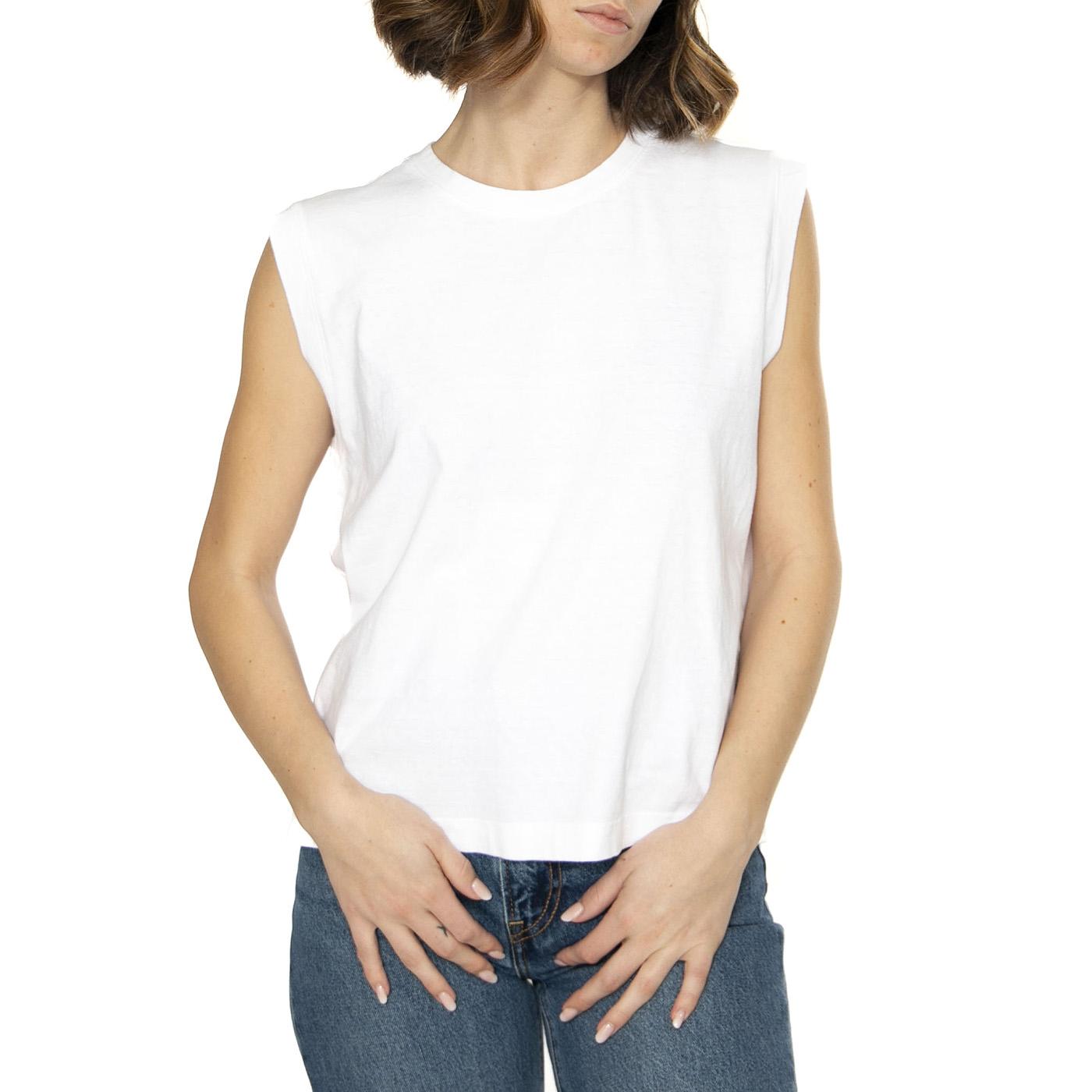 Boxy Tank Neutrals - Canotta Donna Bianca A8794-0001  LEVIS 