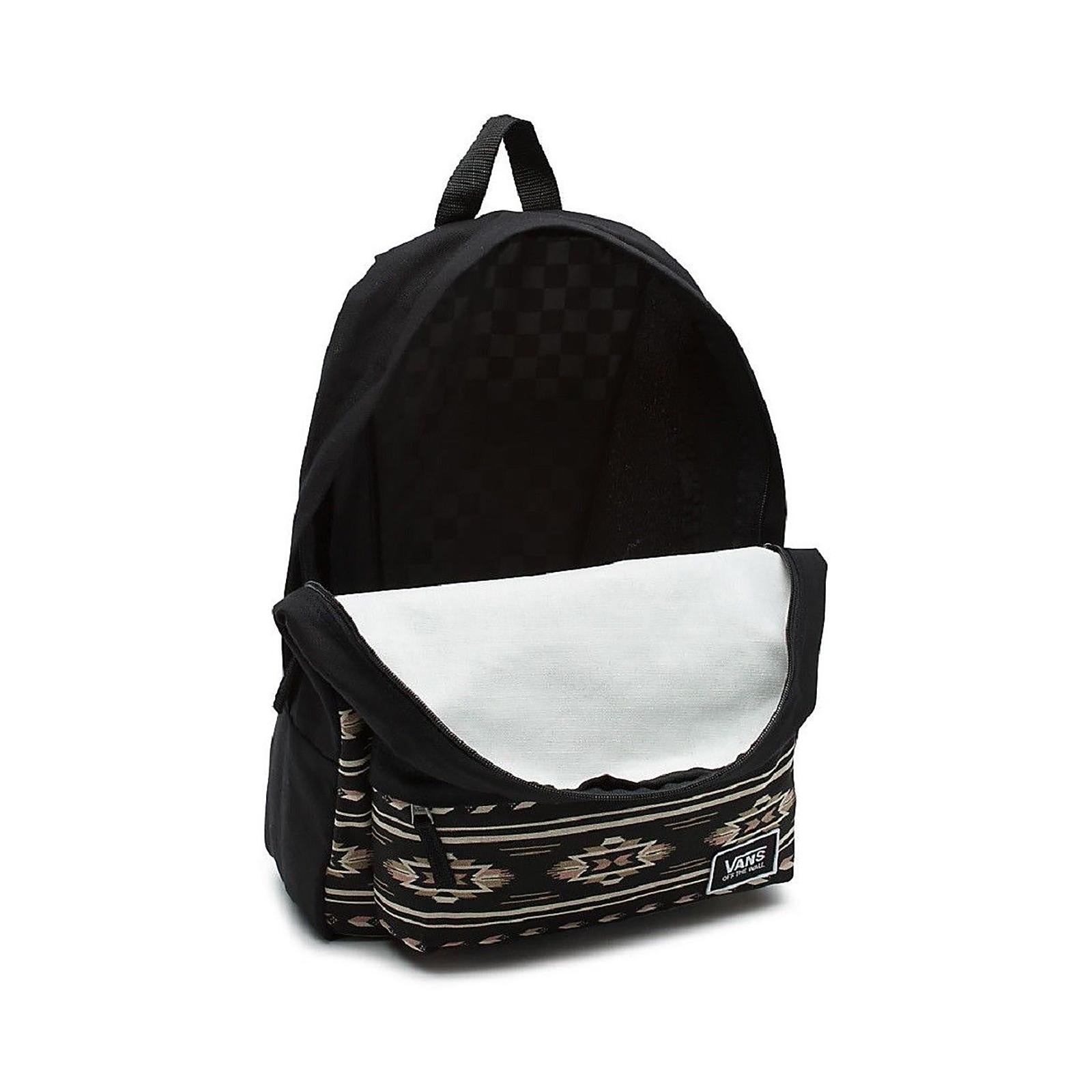 WM Realm Classic Backpack Mahogany Rose black/pink VA34G7QIZ  VANS 