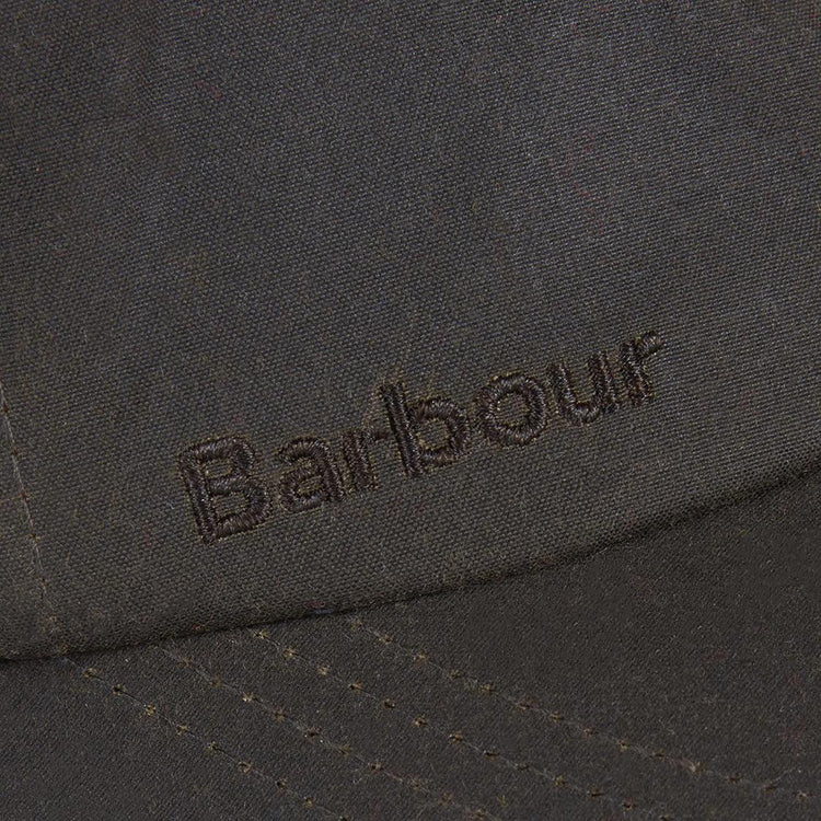 Wax Sports Cap Olive - Cappellino con Visiera Marrone FW22-MHA0005-OL71  BARBOUR 