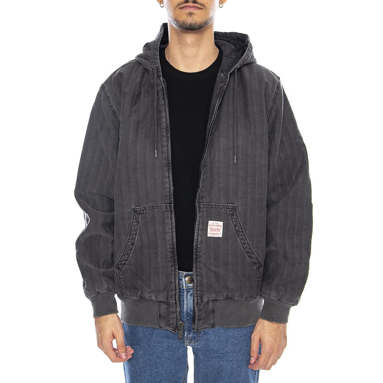 Potrero Denim Hoodie Double Duty Black - Giacca con Cappuccio Uomo Nera A3222-0015 . LEVIS 