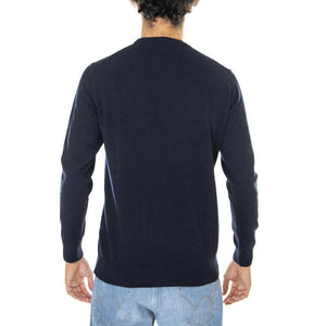 Essential Lambswool Crew Neck Navy - Maglione Girocollo Uomo Blu FW22-MKN0345-NY71  BARBOUR 