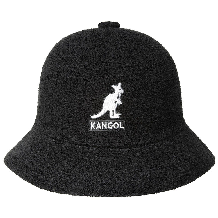 Big Logo Casual Hat - Black - Cappello Nero K3407-BK001  KANGOL 