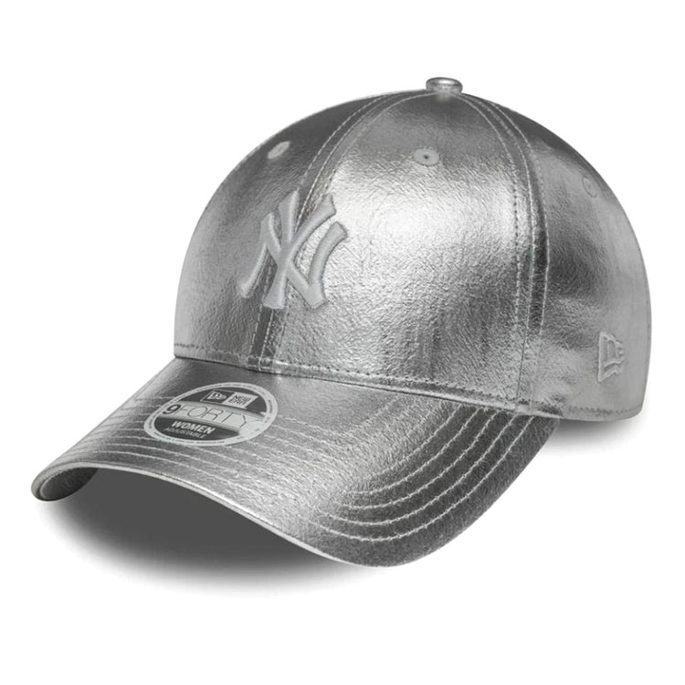 Female Metallic 9FORTY® New York Yankees Silver - Cappellino con Visiera Argento 60758957 MTS NEW ERA 