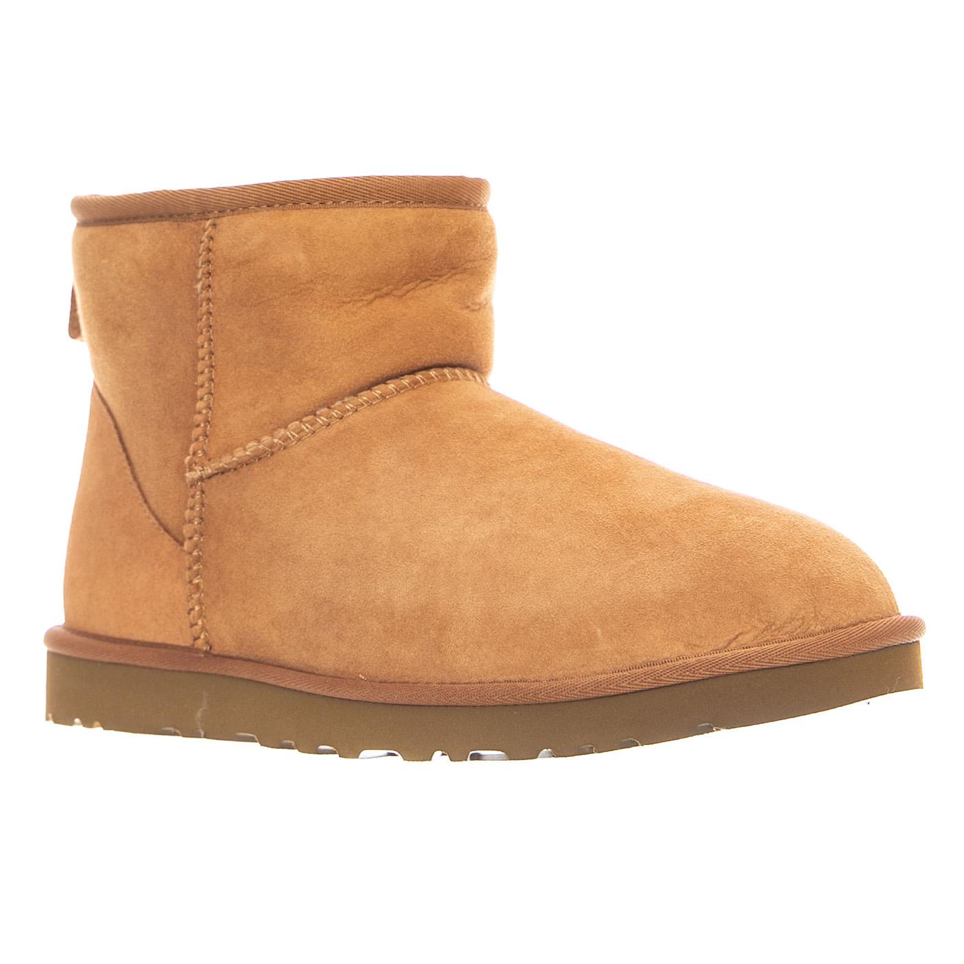 Mini Classic Boots - Chestnut - Stivaletti alla Caviglia Uomo Marroni UGMCLMCN1002072M . UGG 