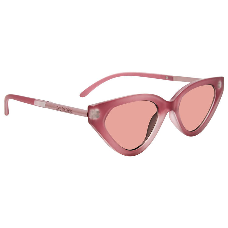 Kamie Matte Pearlized Pink - Satin Pink Solid - Occhiali da Sole Rosa SMAX17286  STEVE MADDEN 