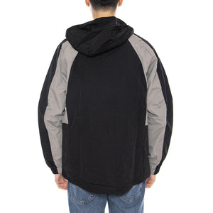 HUF Set Shell Jacket -- Giacca con Cappuccio Uomo Nera JK00389 BLK HUF 