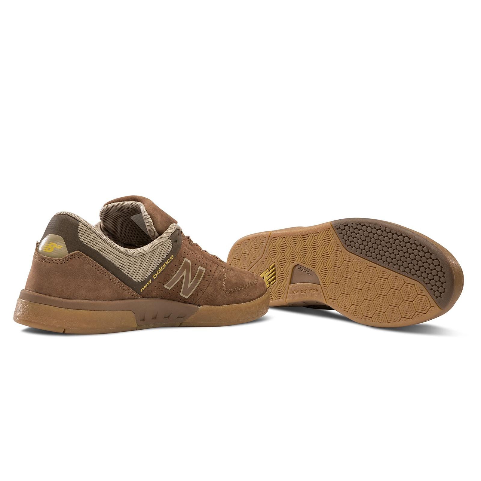 Numeric Skateboarding BROWN Leather / Mesh NBNM533BG2  NEW BALANCE 