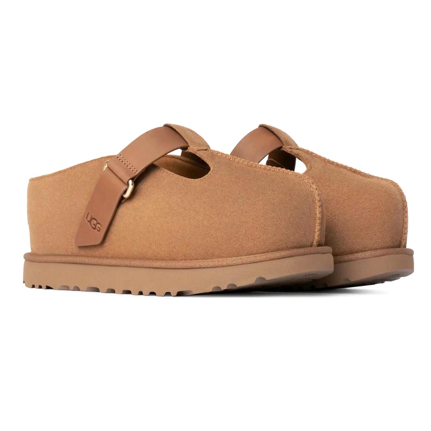 W GOLDENSTAR HI CLOG CHESTNUT - Scarpe Donna Beige W1169591-CHE . UGG 