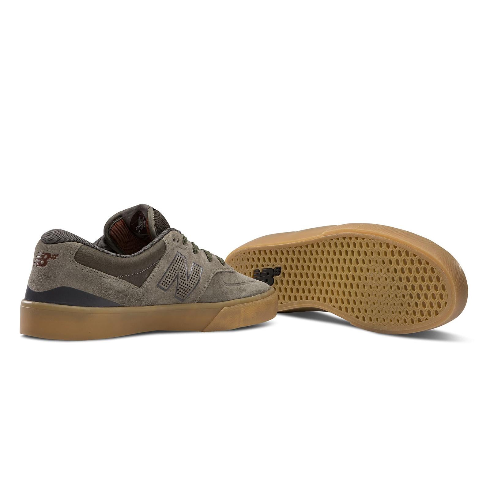 Numeric Skateboarding GREY Suede / Leather NBNM358GGG  NEW BALANCE 