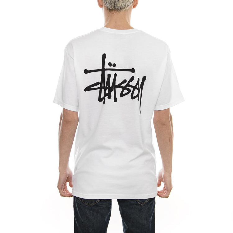 BASIC STUSSY TEE WHITE 1904181-WHITE  STUSSY 