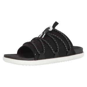 PALMER - JIFFY BLACK/SHELL WHITE - Sandali Uomo Neri 61101700-1007 BLK NATIVE 
