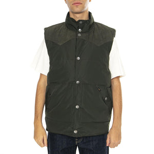 Reversible Western Puffer Olive Nig. - Giacca Smanicata Uomo Multicolore 112355686-GREEN  LEE 