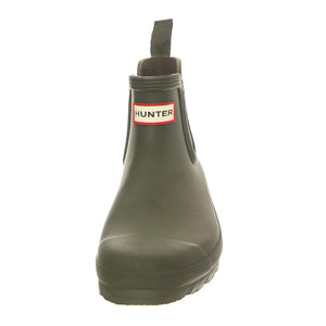 W' Chelsea Short Boot Olive - Stivali Donna Verdi WFS2078RMA  HUNTER 