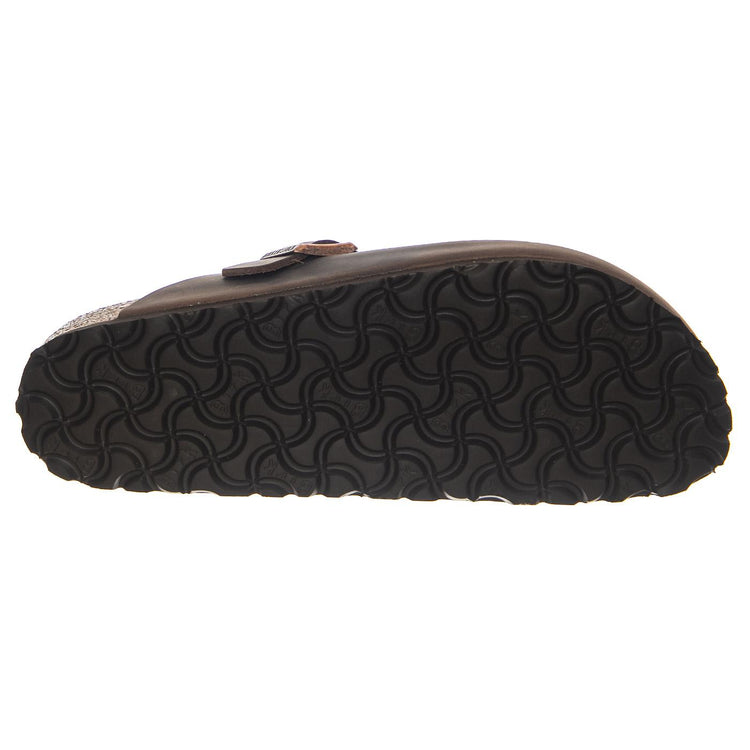 Boston BS Habana Suede Leather Brown -- Sandali Uomo Marroni 0159713 . BIRKENSTOCK 