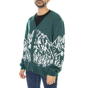Go Randy Mountain Cardigan Evermore Green - Cardigan Uomo Verde M2BR15Z2YL1-F9JN  GUESS ORIGINALS 