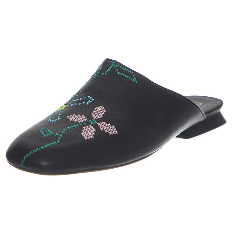 Gobi Negro Embroidery / CasiMyra Ry Negro - Sandali Donna Neri K201750-001  CAMPER 