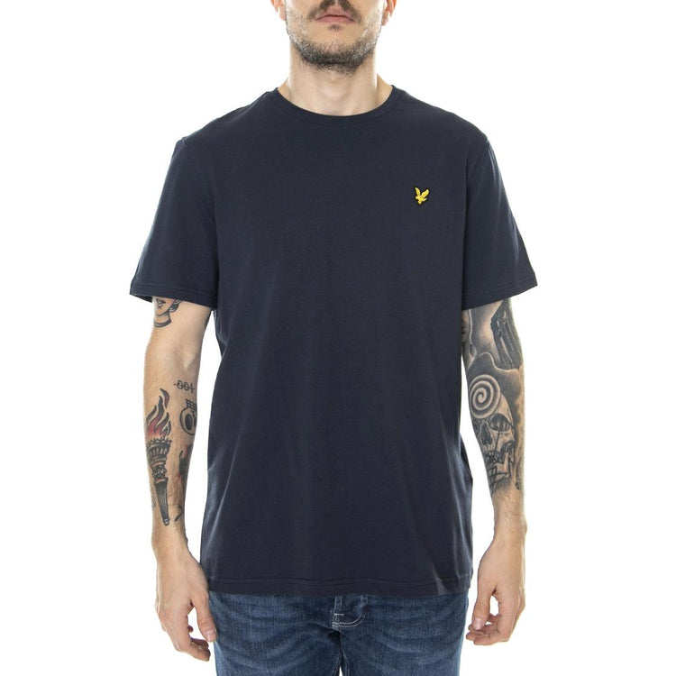 Plain T-Shirt Dark Navy / Black - Maglietta Lyle & Scott TS400VOG-Z271 . LYLE & SCOTT 