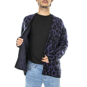 Hiji Cardigan Violet / Black - Cardigan Uomo Viola / Nero I029761.1B2.67.-1B2.67  EDWIN 