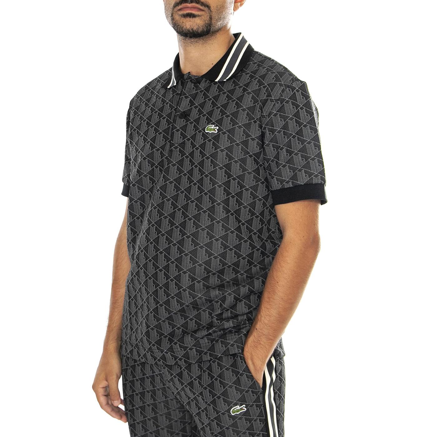 Maglietta M/C DH1417-4PC Polo Blue - Polo Uomo Nera DH1417-4PC  LACOSTE 