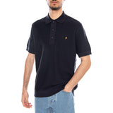 Thornley Knitted True Navy - Polo Uomo Blu Scuro  Uomo FARAH