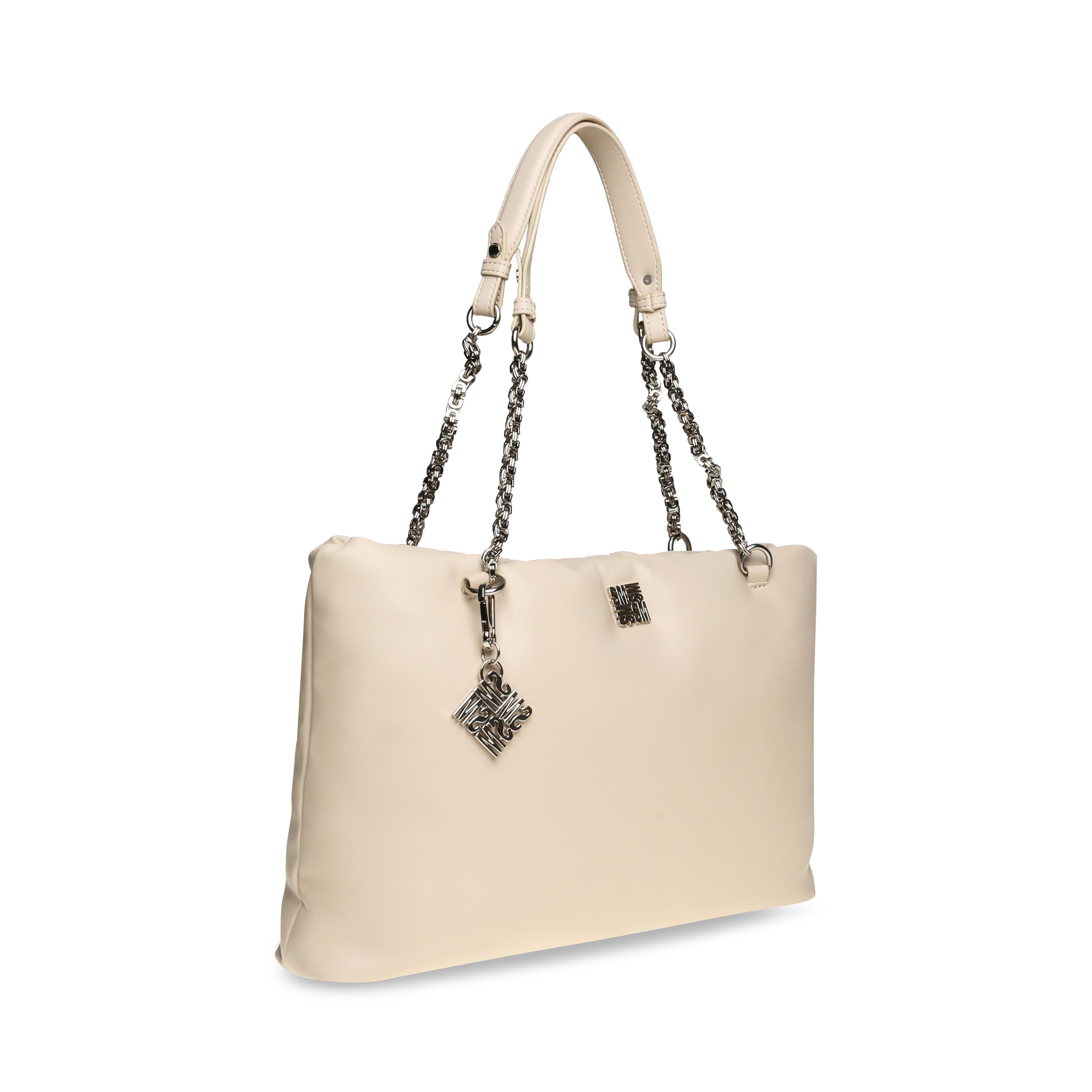 BSoprano Bone / Silver - Borsa Bianca SMABSOPRANO-BNS  STEVE MADDEN 