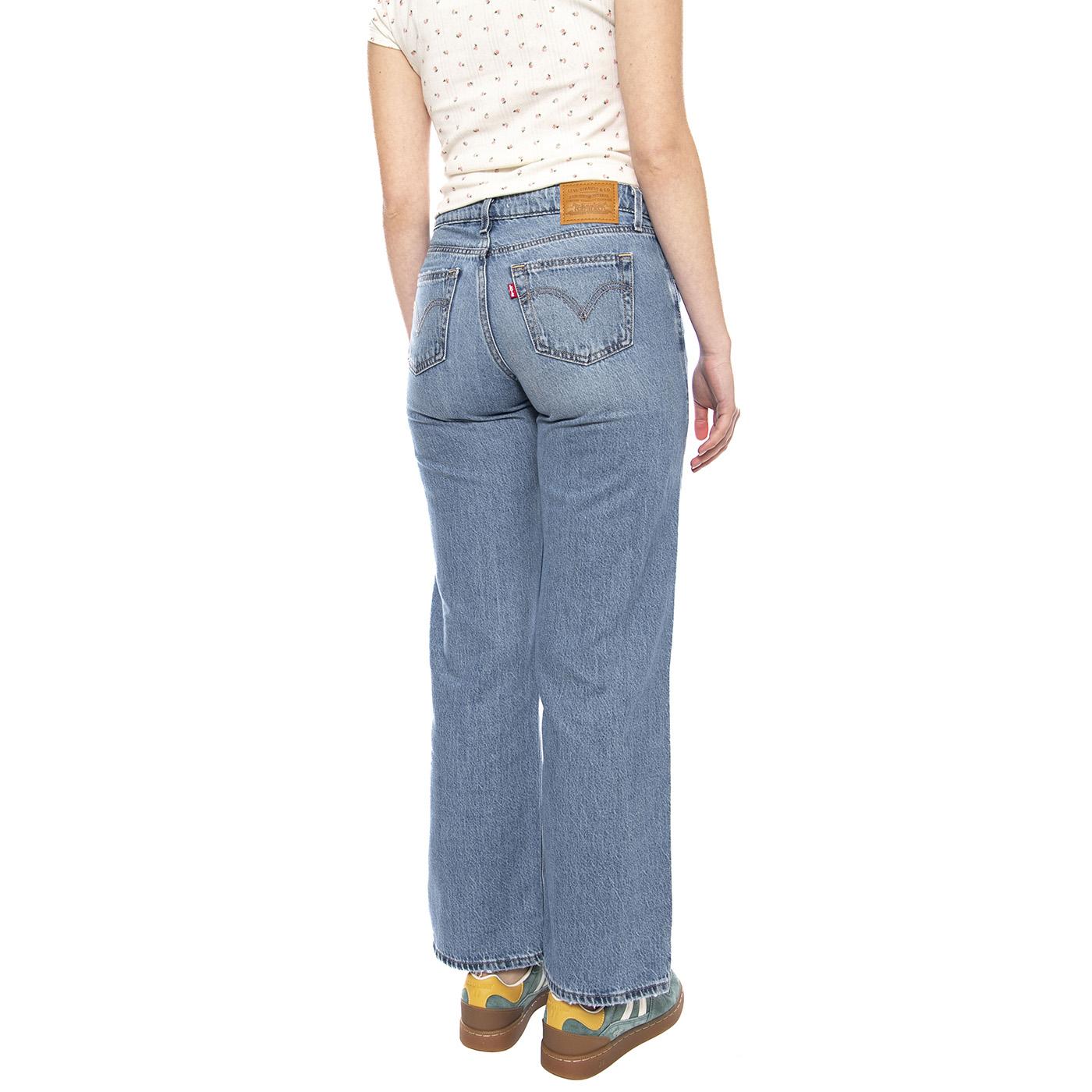 Low Loose - Good Grades Tencel - Pantaloni Donna Blu A5566 0063 LEVIS 