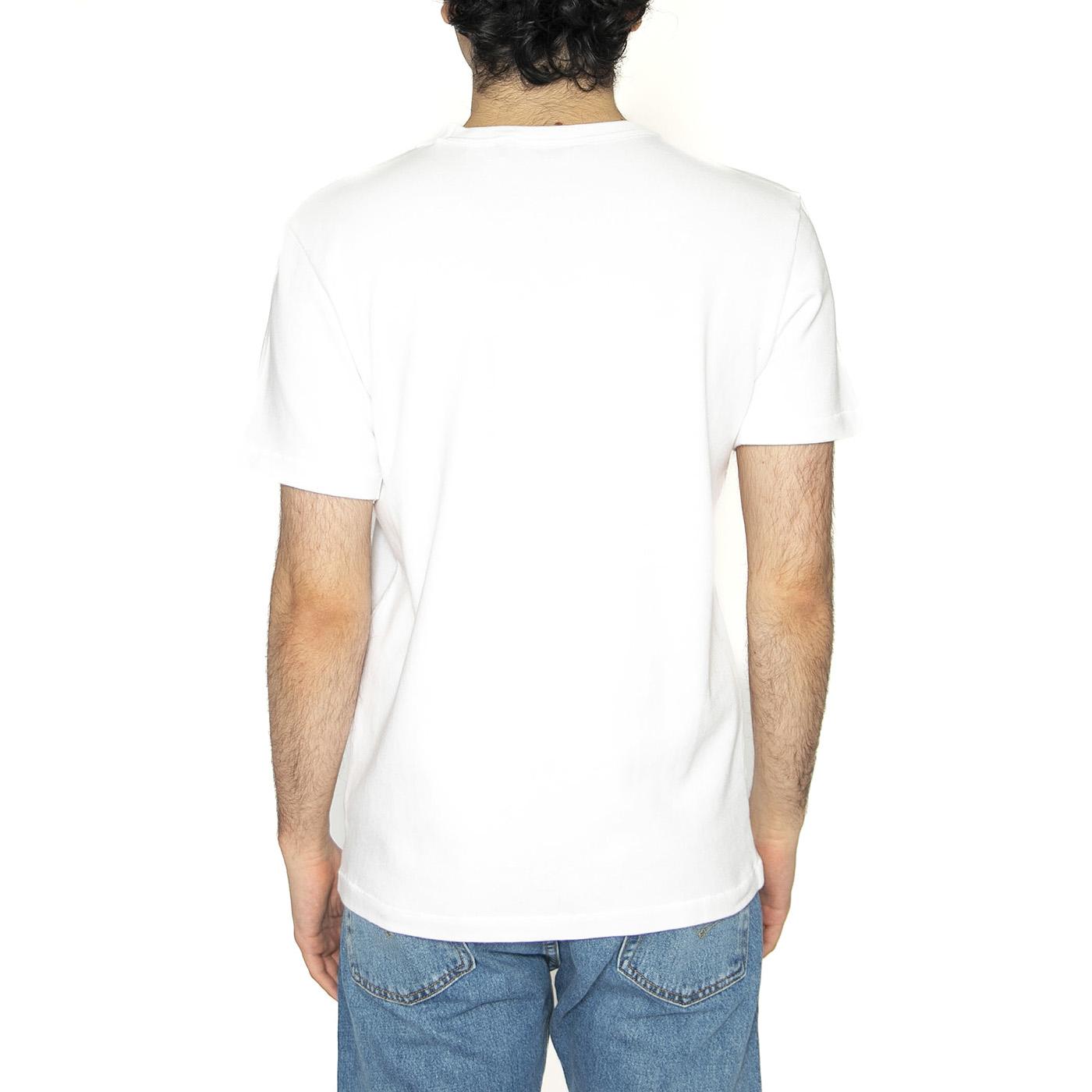 101 Core Tee Bright White - Maglietta Girocollo Uomo Bianca 112363864  LEE 