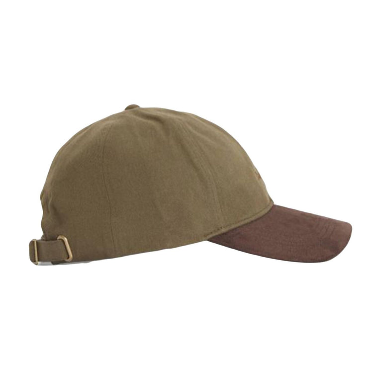 Langdale Cap Olive/Brown - Cappellino con Visiera Marrone / Verde MHA0934 OL71 BARBOUR 