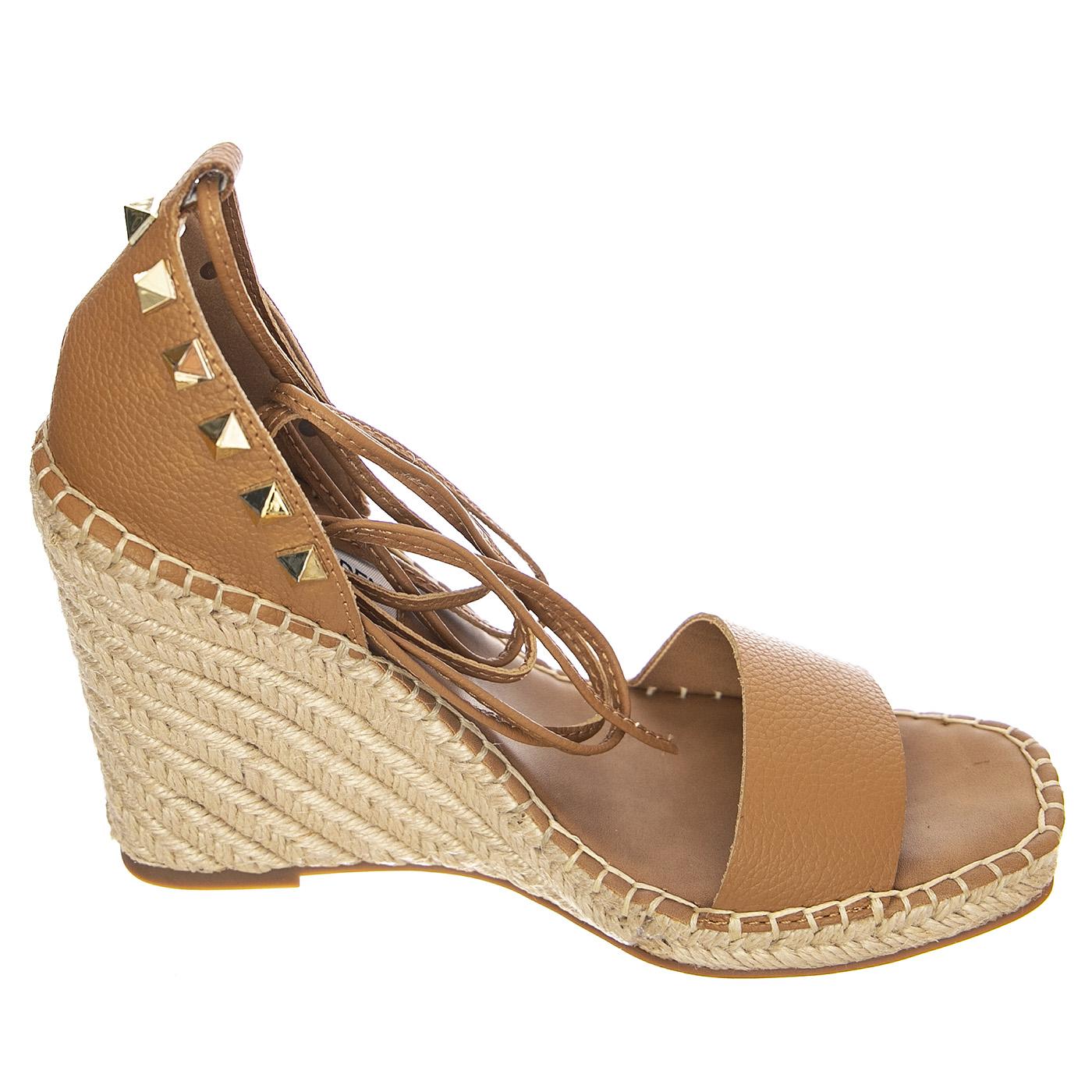 Malani Tan Leath - Sandali Donna Marroni SMSMALANI-TAN  STEVE MADDEN 