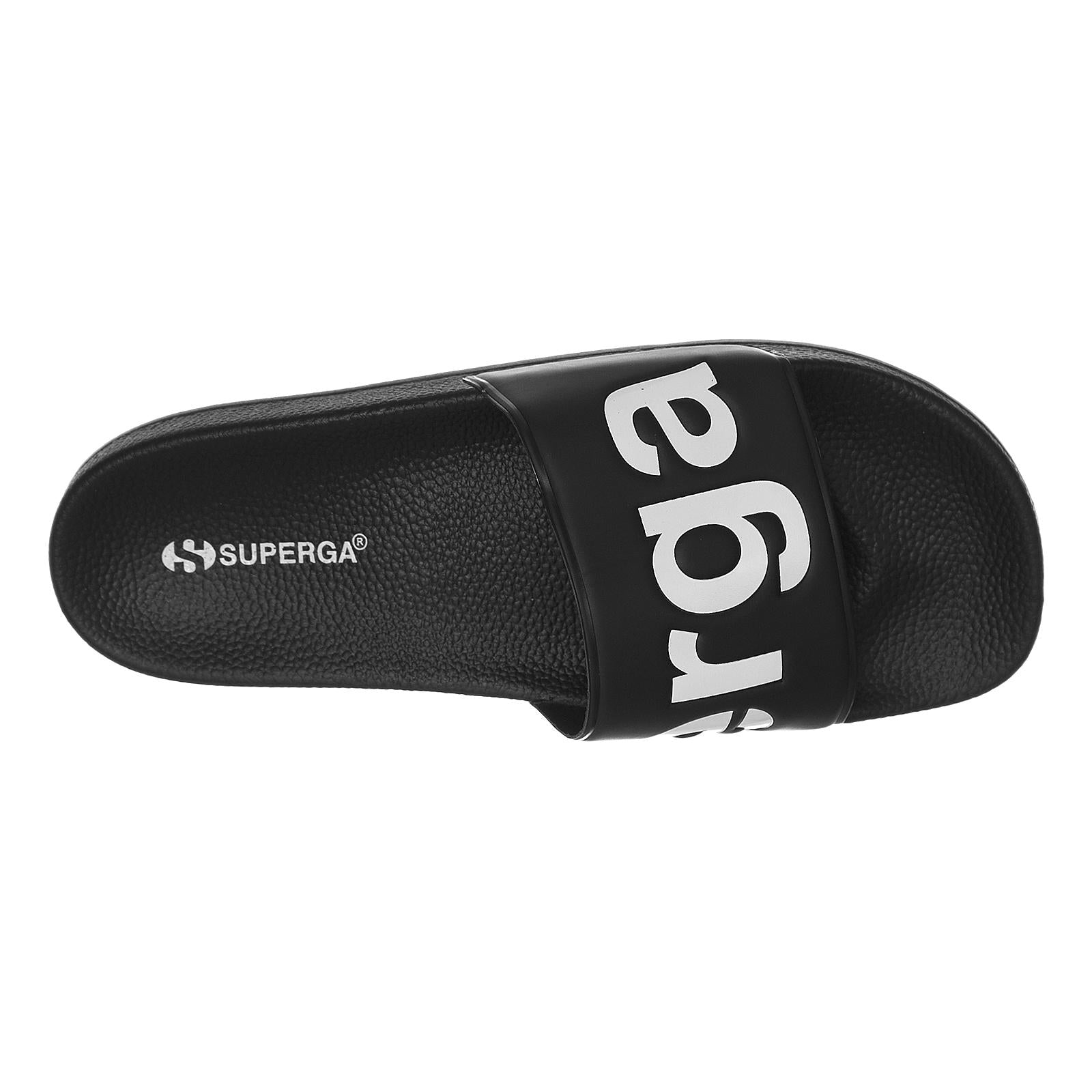 1908-PUU Black-White S00DUL0-910  SUPERGA 