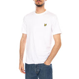 Plain - Maglietta Girocollo Uomo Bianca  Uomo LYLE & SCOTT