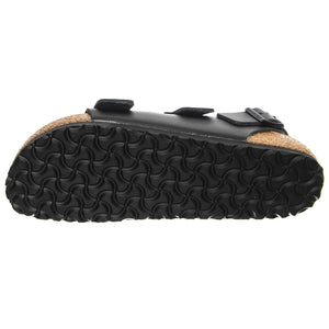 Milano Black Natural Leather - Sandali Uomo / Donna Neri 034193 . BIRKENSTOCK 